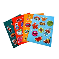 برگه برچسب بوسه برش سفارشی