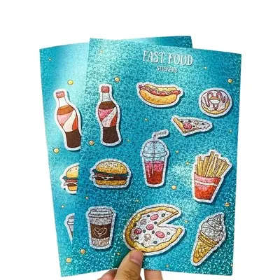 آیا می‌توانم استیکرهای وینیل کارتونی را روی هم بچسبانم؟